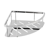 BEN Stainless Steel Shower Shelf in Matte Black and Chrome